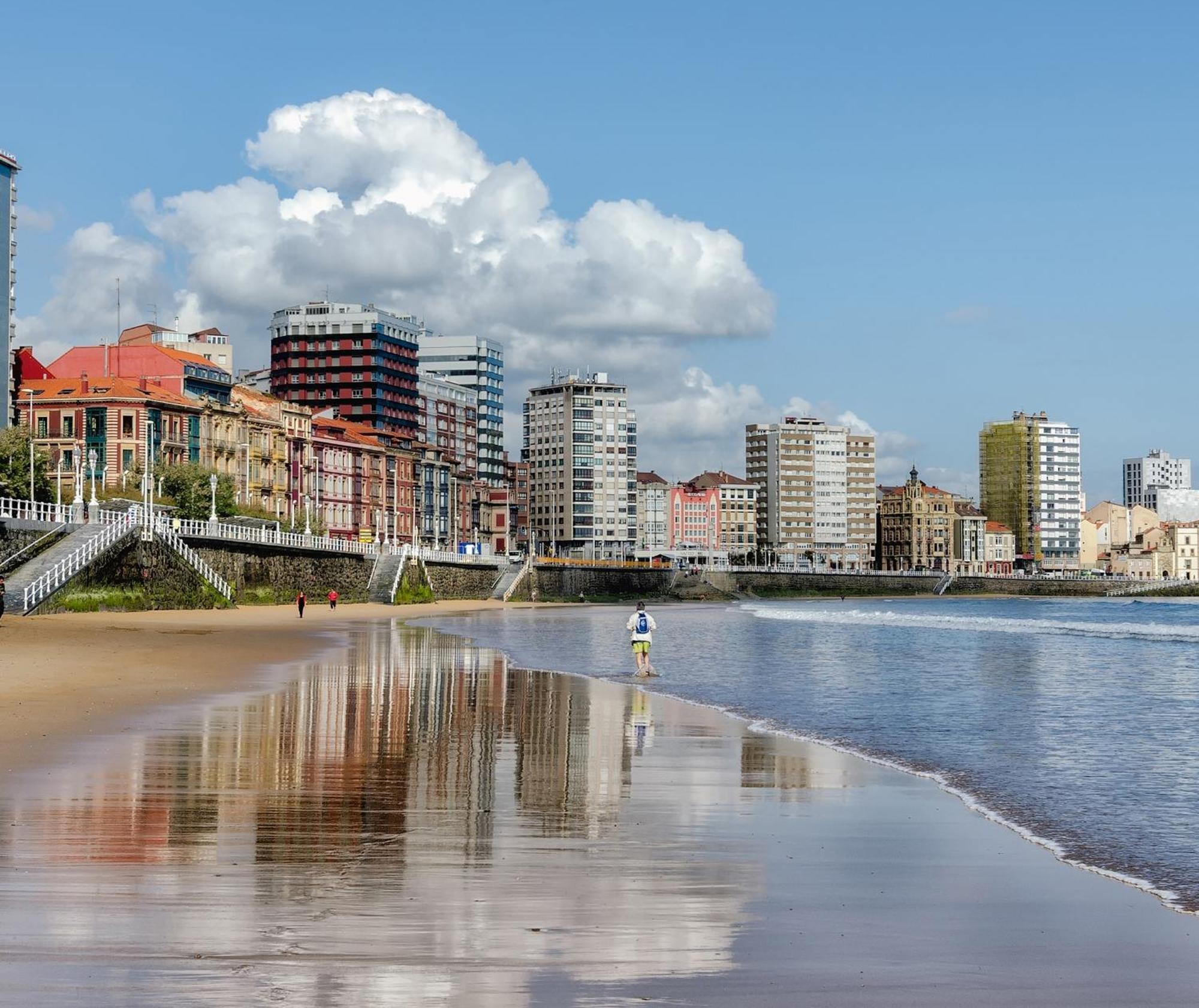 Gijon Centro-Playa Para 3-5Pax - Vut-4157-As מראה חיצוני תמונה